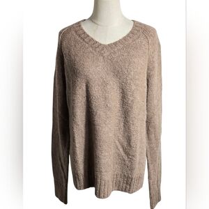Pacas Tan Wool And Alpaca Blend Sweater NWT
